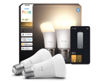 Philips Hue Inteligentna żarówka White  A60 E27 - 1100 lm (2sz.) - 1490203 - zdjęcie 3